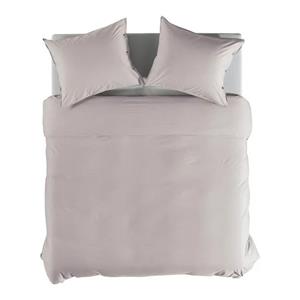 Yellow Geel Dekbedovertrek Percale - Cloud Roze - 1-persoons 140x200/220 Cm