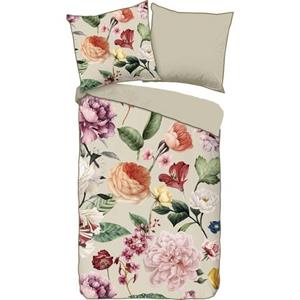 Descanso Tweezijdig te gebruiken overtrekset Fiori met bies