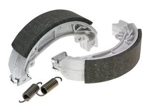 Polini Remblokset  110x25mm incl. Veren voor Trommelrem voor Aprilia Amico, SR, Malaguti Centro, Yamaha Jog