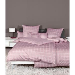 Janine Design Mako-Satin-Bettwäsche Modern Classic kreiderosé 135x200cm