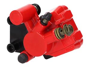 101 Octane Remklauw voorkant rood voor Keeway, Generic, CPI, Rieju, Rex, Explorer, Baotian