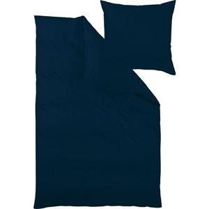 Curt Bauer Bettwäsche "Uni-Mako-Satin aus 100% Baumwolle, Bett- und Kopfkissenbezug mit Reißverschluss, pflegeleicht, STANDARD 100 by OEKO-TEX und Made in Green zertifiziert, auch ganzj