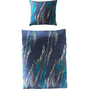 BIERBAUM Bettwäsche "blue waves", (2 tlg.), mit Wellen