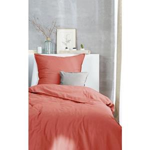 Primera Bettwäsche "Stone-Washed", im feinen Knitterlook, Renforcé Qualität aus 100% Baumwolle, mit Reißverschluss, pflegeleicht, STANDARD 100 by OEKO-TEX zertifiziert