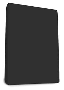 Snurky Maui - Satijn Topper Hoeslaken De Luxe 140 x 200 cm Zwart