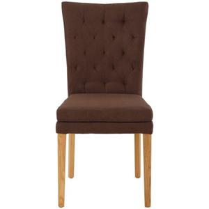 Home affaire Eetkamerstoel Colorado BESTSELLER Polsterstoel Poten in eiken of noten. In set van 2, 4 of 6