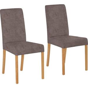 Home affaire Stoel Bologna Frame van massief hout (set)