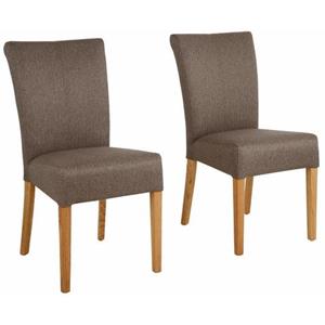 Home affaire Stoel Queen overtrokken met weef- of structuurstof, microvezel of imitatieleer. in set van 2, 4 of 6 (set)