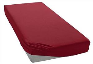 bellana Hoeslaken Jersey-elastaan deluxe in mt. 90x200, 140x200 of 180x200 cm van katoen, voor matrassen tot 35 cm hoogte, laken, hoeslaken (1 stuk)
