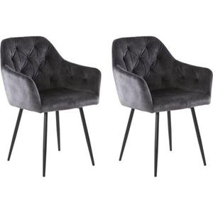 HELA Stoel met armleuningen Kira (set, 2 stuks)