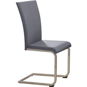 Home affaire Vrijdragende stoel Nils Stoel belastbaar tot 120 kg, frame metaal in chroom-look of zwart (set, 2 stuks)