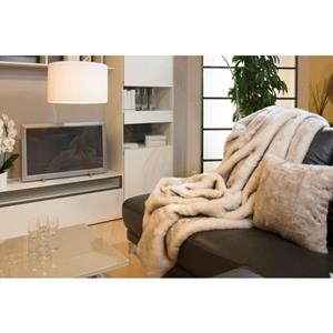 Star Home Textil Wohndecke "Polarfuchs", besonders weich, Kuscheldecke