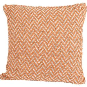 LesliLiving Sierkussen oranje/beige 40x40cm. 4 stuks