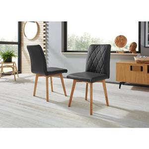 Premium collection by Home affaire Stoel Brest Frame van eiken massief hout geolied (set, 2 stuks)