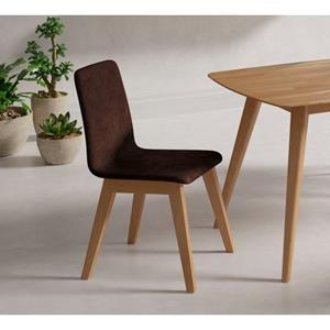 INOSIGN Stoel Sandy met verschillende stoelpootkleuren en kleurvarianten, zithoogte 47 cm (2 stuks)