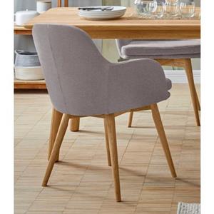 Home affaire Stoel met armleuningen Livry Stoel, kuipstoel (set, 2 stuks)