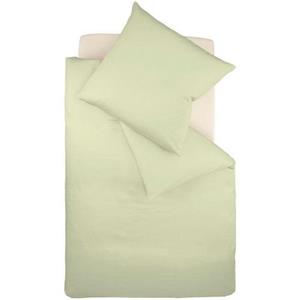 fleuresse Satin Bettwäsche Colours 155x220  cm +  80x80 cm Lind