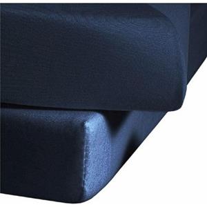 fleuresse Single Jersey Spannbettlaken Jenny C 120x200 cm Nachtblau