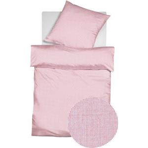 Fleuresse Overtrekset PORTO in kleur geweven ruit-look