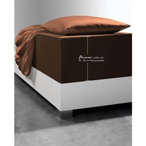 fleuresse Hoeslaken Comfort XL Mako jersey, voor matrassen tot 40 cm hoog, onderlaken, hoeslaken (1 stuk)