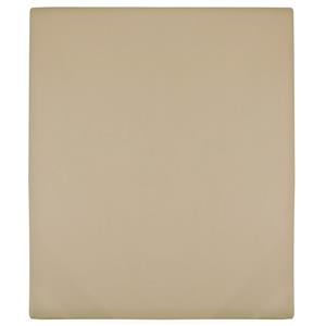 VidaXL Hoeslaken Jersey 140x200 Cm Katoen Taupe