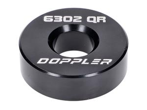 Lagerdummy  Alu CNC zwart voor 6302 Lager