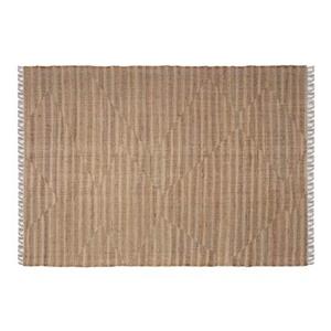 Woood Exclusive Jacky Vloerkleed - Jute - Naturel - 1x200x200