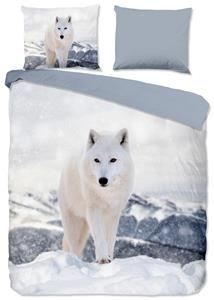 Pure Dekbedovertrek White Fox-1-persoons (140 x 200/220 cm)