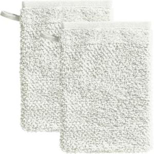 Erwin Müller Waschhandschuh  2er-Pack Frottier, Jacquard Reutlingen natur