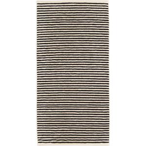 Cawö Handtücher Natural Streifen 6216 - Farbe: natur-schwarz - 39 Handtuch 50x100 cm
