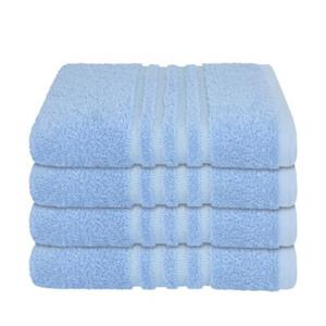 Schiesser Frottier-Set Milano, 4x Handtuch hellblau