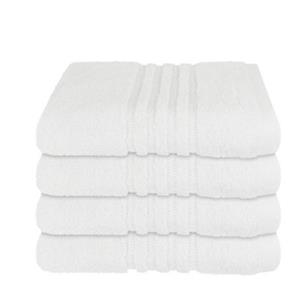 Schiesser Frottier-Set Milano, 4x Handtuch weiß