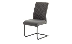 Primo Freischwinger mit Griff  Sari ¦ grau ¦ Maße (cm): B: 49 H: 98 T: 63  - Möbel Kraft