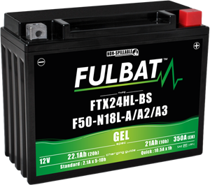 Fulbat FTX24HL-BS / F50-N18L-A/A2/3 GEL Motoraccu