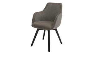 Dine + Mine Polsterstuhl  Corby ¦ braun ¦ Maße (cm): B: 56 H: 85 T: 65  - Möbel Kraft