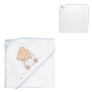 Kikkaboo Kapuzenhandtuch »Babyhandtuch Dream Big 90x90cm«, Tiermotiv Baumwolle