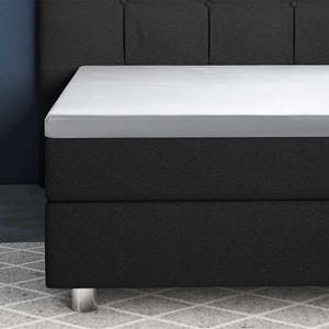 Primaviera Deluxe Topper Hoeslaken Satijn Kleur: Bruin, 180 x 200 cm