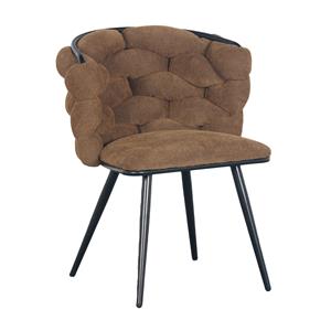 Industrielemeubelshop Rock chair chenille terra