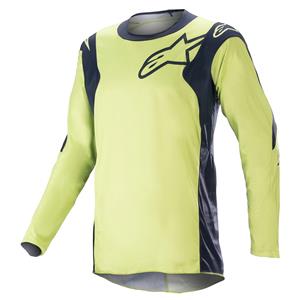 Alpinestars Racer Hoen Jersey Night Navy Fluorite Green