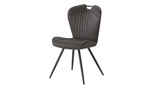 Stuhl ¦ grau ¦ Maße (cm): B: 53 H: 94 T: 60  - Möbel Kraft