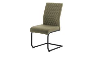Primo Freischwinger mit Griff  Sari ¦ grün ¦ Maße (cm): B: 49 H: 98 T: 63  - Möbel Kraft