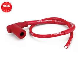 Bougiekabel  Racing Rood Incl Dop Cr4