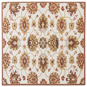 Beliani EZINE Vloerkleed bruin 200x200
