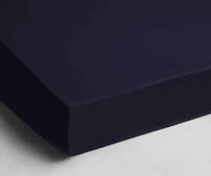 Zavelo Hoeslaken Velours Navy - Fluweel Zacht - 30 cm Hoekhoogte - Rondom Elastiek - Velvet -2-persoons (140/150x200/220 cm)