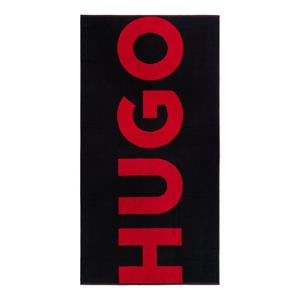 HUGO Badetuch »Towel Corporate Logo«, mit plakativem Logo