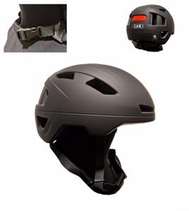 Helm pedelec snorfiets NTA-8776 keur M 52-57 zwart mat CAB safety