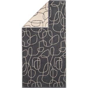 Cawö Handtücher Gallery Outline 6209 - Farbe: granit - 73 Handtuch 50x100 cm