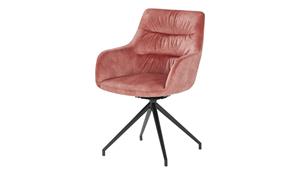 Primo Polsterstuhl drehbar  Glan ¦ rot ¦ Maße (cm): B: 56 H: 90,5 T: 59,5  - Möbel Kraft