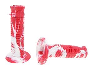 Domino Handvaten set  A260 Off-Road Snake rood / wit