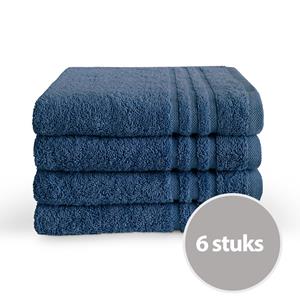 Byrklund handdoek 50 x 100 Blauw - 6 stuks